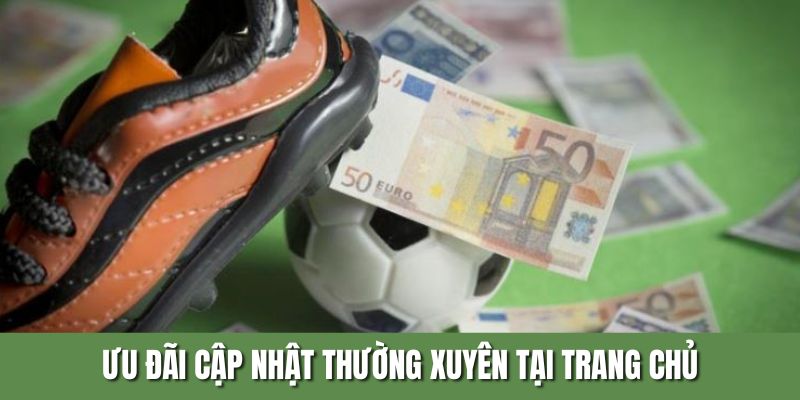 Ưu đãi cập nhật thường xuyên tại trang chủ